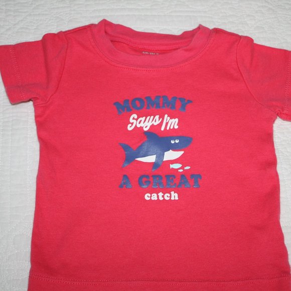 Carter's Matching Sets Baby Boy Shorts Onesie Tshirt Set 9 Months